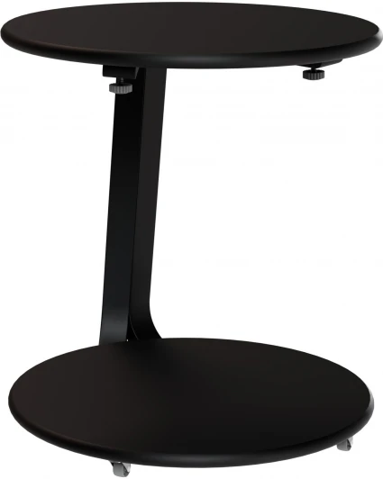 101808 Стол ТДК Оптима 1 приставной, черный