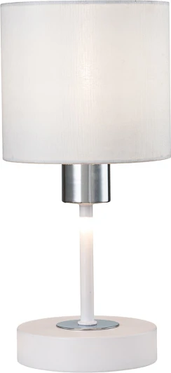 1109/1 White/Silver Настольная лампа Escada Denver 1109/1 E14*40W White/Silver
