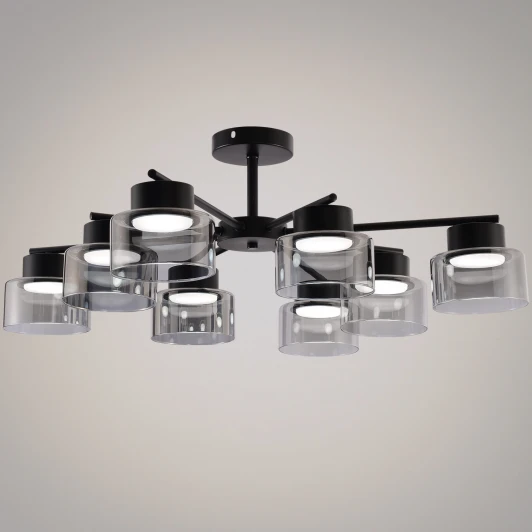 47010-0.3-08 BK Потолочная люстра на штанге Reluce 47010-0.3-08 BK