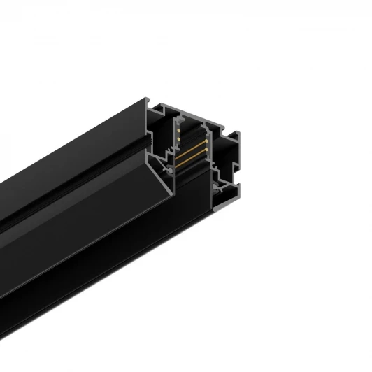 HSBL_0186 Шинопровод магнитный встраиваемый под натяжной потолок 48В 3м, черный Hesby Lighting ElDeko HSBL_0186