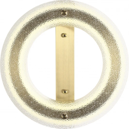 SL6245.202.01 Потолочный светильник круглый ST Luce Fagy SL6245.202.01 золотистый/Прозрачный LED 1*30W 4000K (220V, круглые)