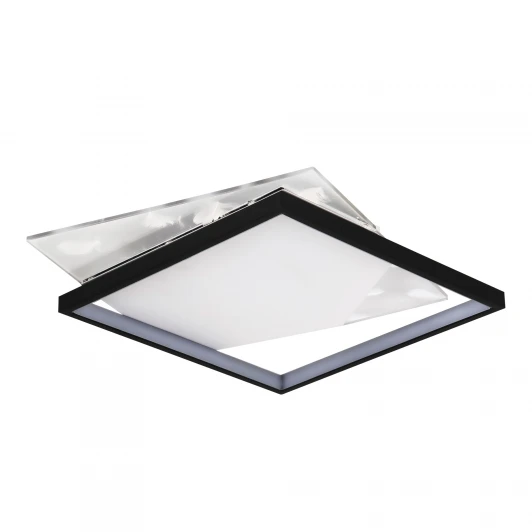 L1042-500 BK Потолочный светильник светодиодный с пультом с регулировкой цветовой температуры и яркости LED4U LED4U L1042-500 BK