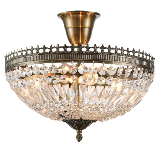 ROCOCO 81406/4C ANTIQUE Потолочная люстра Natali Kovaltseva Rococo 81406/4C ANTIQUE