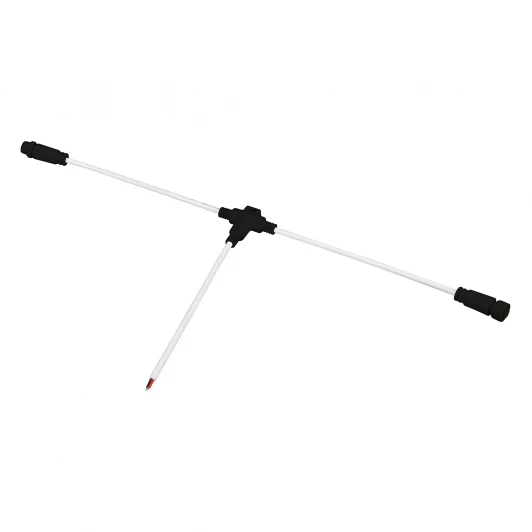 051906 Коннектор питания ARL-MonLIGHT-SPI/DMX-CON-POWER-T-MID-WIRE-BLK (Arlight, IP67 Пластик, 3 года) 051906