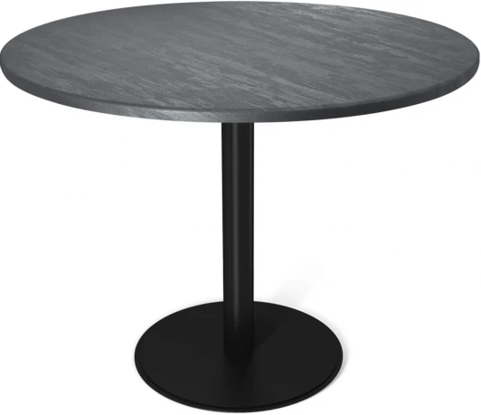 9397618702 Стол Sheffilton SHT-TU43/TT 90 МДФ черный муар/каменный уголь