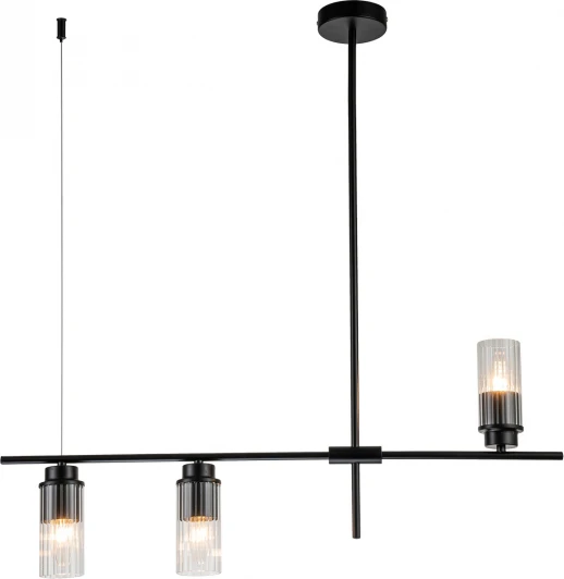 2100/3P Black Потолочная люстра на штанге Escada Reverse 2100/3P E14*40W Black (220V)