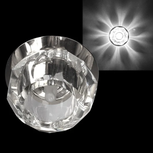 2040/B G9 CR Встраиваемый точечный светильник Sneha 2040/B G9 CR (220V, круглые)