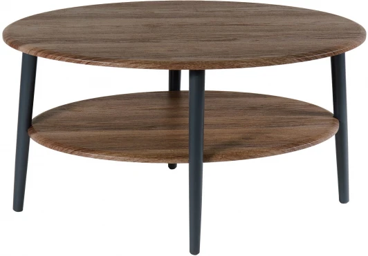 005366 Стол журнальный Эль СЖ-01 грецкий орех/серый от фабрики Mebelik