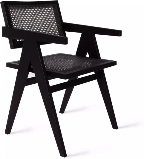 20849 Стул с подлокотниками Franz, бук натуральный, лак венге Top Concept (20849)