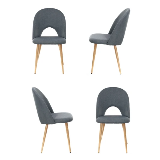 FR 0529K Комплект из 4-х стульев Cleo серый