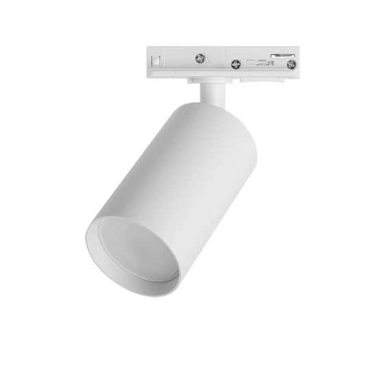 WTL-GU10/02W Трековый светильник однофазный Wolta WTL-GU10/02W под лампу GU10 белый BASIC