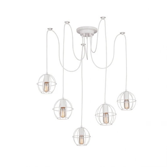 V4885-0/5S Подвесная люстра Vitaluce V4885-0/5S (220V, на проводе, шарики)