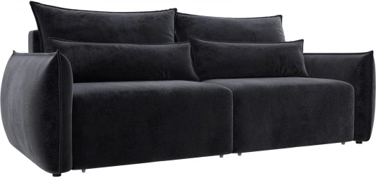 128629 Диван прямой Лига-051 НПБ Лига Диванов (Велюр) арт.128629