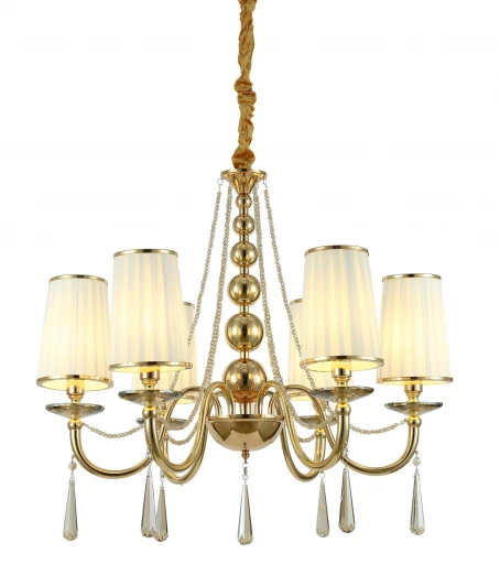 LDP 1200-6 F.GD Подвесная люстра Lumina Deco Fabione LDP 1200-6 F.GD