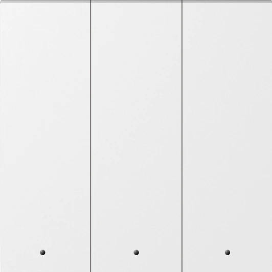 DE28333 Клавиша 3-я с подсветкой, матовый белый Donel A07 DE28333