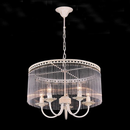 11301/5C IVORY Подвесная люстра Natali Kovaltseva 11301 11301/5C IVORY