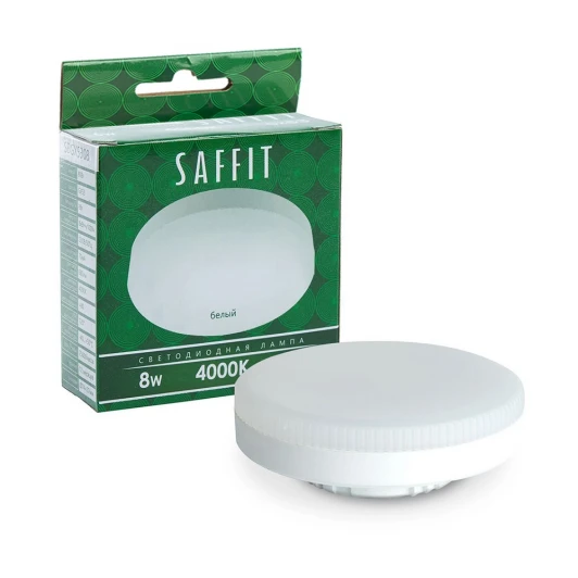 55186 Лампа светодиодная Saffit SBGX5308 55186 GX53 8W 230V 4000K