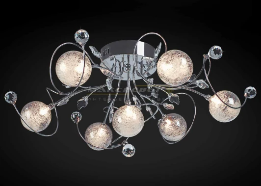 1-1108-7-CR G4 Потолочная люстра Максисвет 1-1108-7-CR G4