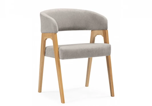 620593 Обеденный стул Woodville Невада 1 ткань 231 / светлое дерево