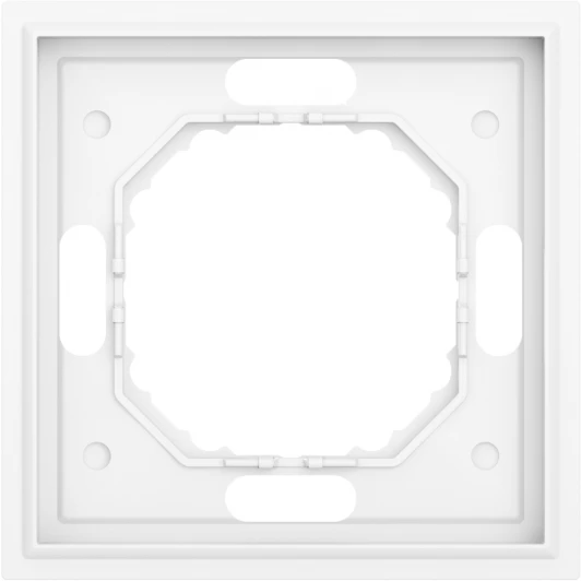 DS21103 Рамка 1-я, глянцевый белый Donel S08 DS21103