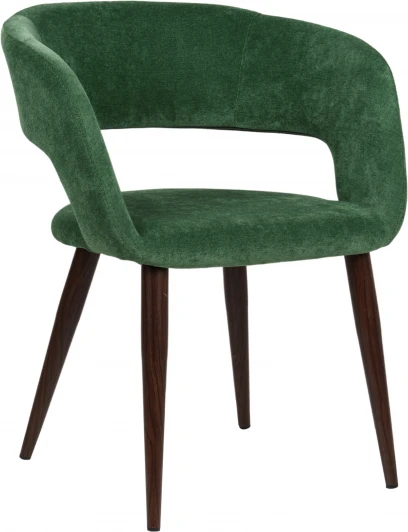 410131102h_green_т.орех Кресло Hugs зеленый/т.орех R-Home арт.410131102h_green_т.орех