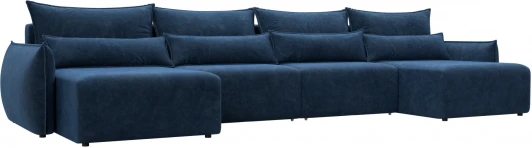128737 Диван П-образный Лига-051 НПБ Лонг Лига Диванов (Велюр) арт.128737