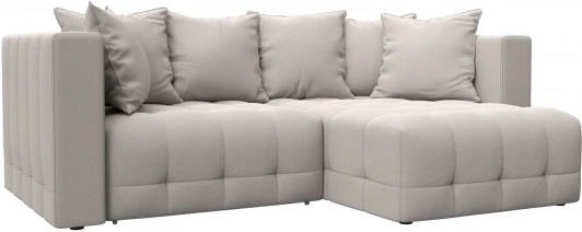 128817 Диван угловой Лига-052 НПБ угол универсальный Лига Диванов (Замша) арт.128817