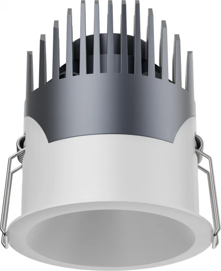 12130601 Встраиваемый поворотный светильник 1005E65(W), 10Вт Fiberli 1005E65 12130601 (LED, 220V, круглые, IP65)