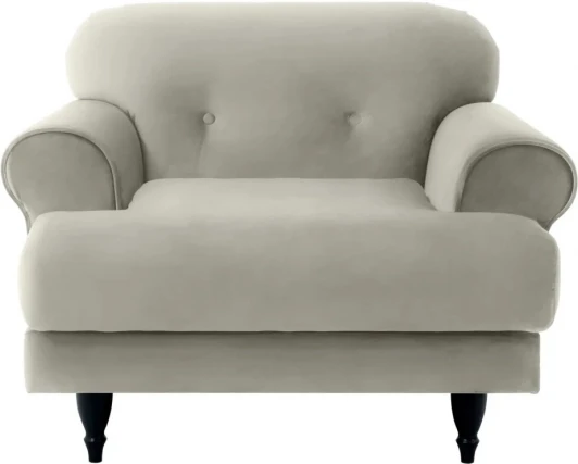 339442 Кресло Italia ОГОГО (арт.339442), (Ткань/Белый)