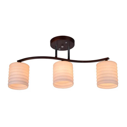 878/3PF-Darkcopper Потолочная люстра IDLamp Gemma 878/3PF-Darkcopper