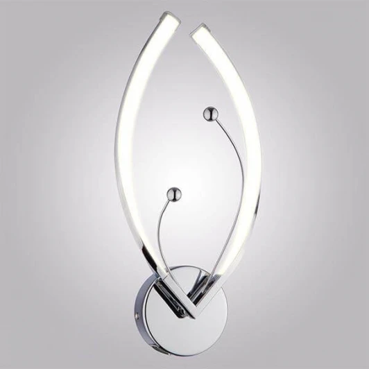 90056/1 хром Настенный светильник Eurosvet Fiona 90056/1 (LED, 220V)