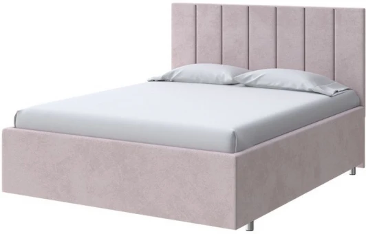 2022979 PROxSON Кровать Modern Large (Ткань: Велюр Teddy Лунный) 90x200