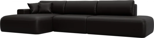 127750L Диван угловой Лига-036 НПБ Модерн Лонг левый угол Лига Диванов (Экокожа) арт.127750L
