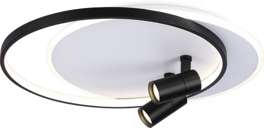 FL51392 Настенно-потолочный светодиодный светильник с пультом Ambrella Comfort FL51392 (регулировка яркости, 220V, круглые)