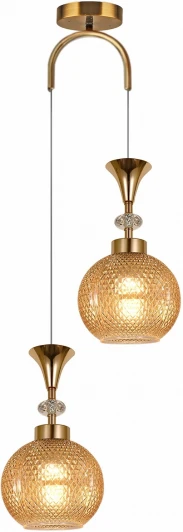 02001-0.9-02 AMBER Подвесной светильник Reluce 02001-0.9-02 AMBER (220V, на проводе, шар)