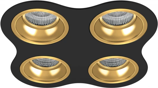 D64703030303 Точечный светильник встраиваемый Lightstar Domino D64703030303 (220V, круглые)