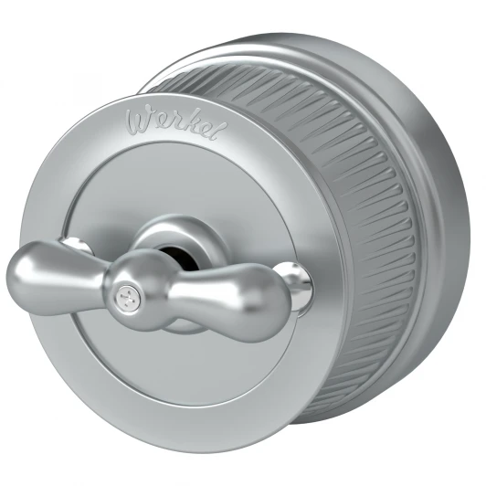 WL19-01-05 Выключатель на 4 положения двухклавишный (Матовый хром) Werkel WL19-01-05 (a044913)