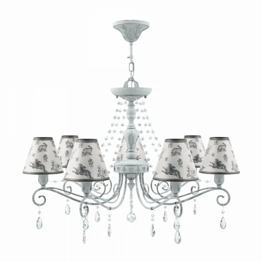 E4-07-G-LMP-O-8-CRL-E4-07-TR-UP Подвесная люстра Lamp4you Provence 28 E4-07-G-LMP-O-8-CRL-E4-07-TR-UP