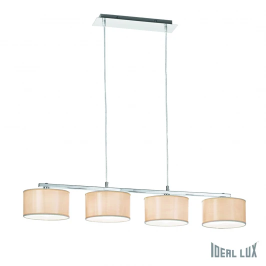 WOODY SB4 WOOD Подвесной светильник Ideal Lux Woody SB4 WOOD