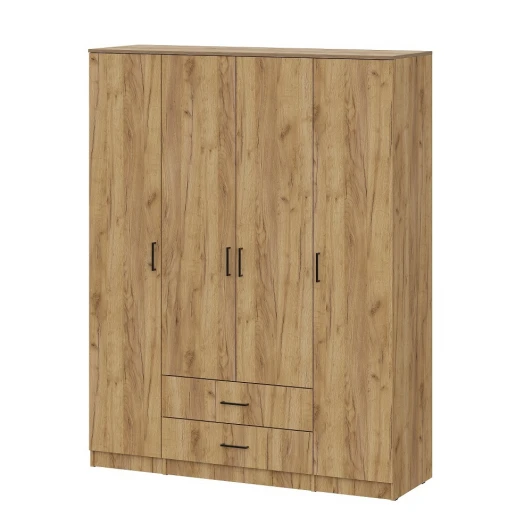 00-00164466 Шкаф распашной Арника для одежды ШК 1 (Серия 2), Дуб золотой