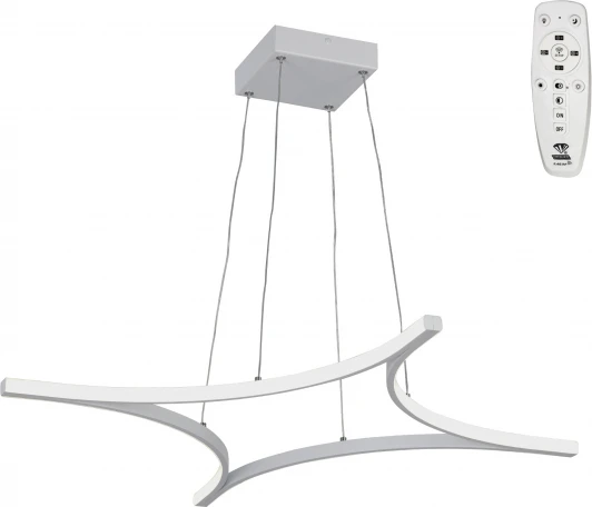 V2511DT-0/4S Подвесной светильник с ПДУ светодиодный LED 36Вт, 2700-6500К Vitaluce V2511DT-0/4S (220V, на тросе)