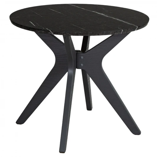 009749 Стол журнальный Сабин 1 торос графит софт/серый графит Mebelik 009749