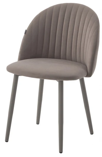 480M06057 Стул БАРИ Marseille-16 Капучино, велюр / ЛАТТЕ каркас M-City 64598