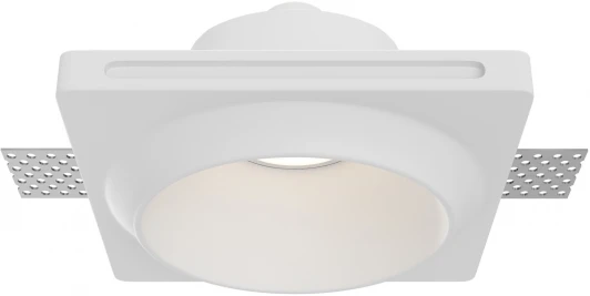 DL124-GU10-01-TRS-W Встраиваемый светильник под гипсокартон Maytoni Gyps Modern DL124-GU10-01-TRS-W (220V, круглые)