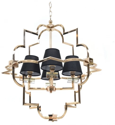 LDP 8020-4 GD+BK Подвесная люстра Lumina Deco LDP 8020-4 GD+BK
