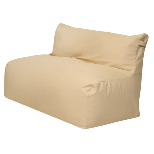 4611021 Бескаркасный диван Dreambag Модерн Светло-Бежевый (Экокожа, Классический) 4611021