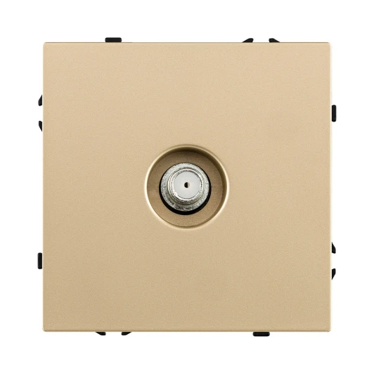 EC-020GD Розетка TV золотой Kollinger Eclipse EC-020GD