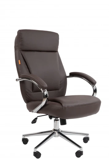 CHAIRMAN 794 ЭКО Офисное кресло Chairman 794 Россия хром экокожа коричневая