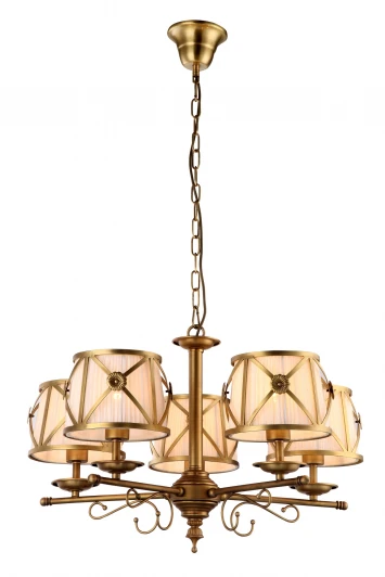 A2806LM-5SR Подвесная люстра Arte Lamp Chic A2806LM-5SR