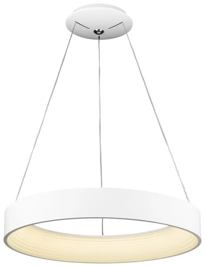 WE412.01.023 Подвесной светильник Wertmark Cerchio WE412.01.023 (LED, 220V, пульт управления, на тросе, кольцо)